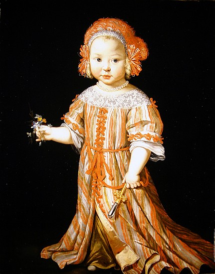 Portrait of a girl from Dutch School