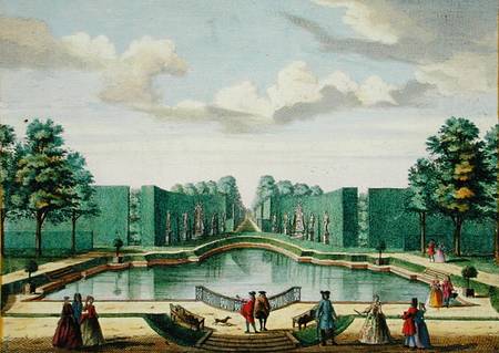 View from the bower over the great lake, from 'Het Zeganplant Kennemerlant', by Hendrick de Leth and from Dutch School