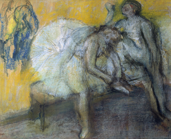 Two Dancers Relaxing from Edgar Degas