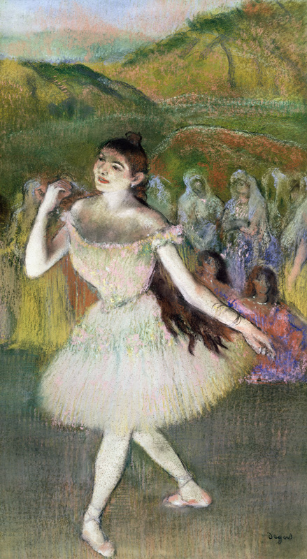 Pink Dancer from Edgar Degas