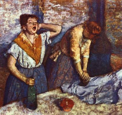 The Büglerinnen from Edgar Degas