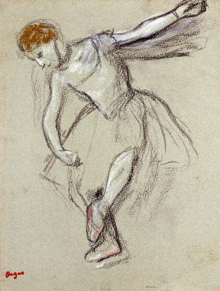 A Dancer Seen In Profile from Edgar Degas