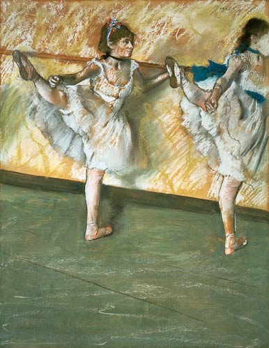 Dancers at the bar from Edgar Degas