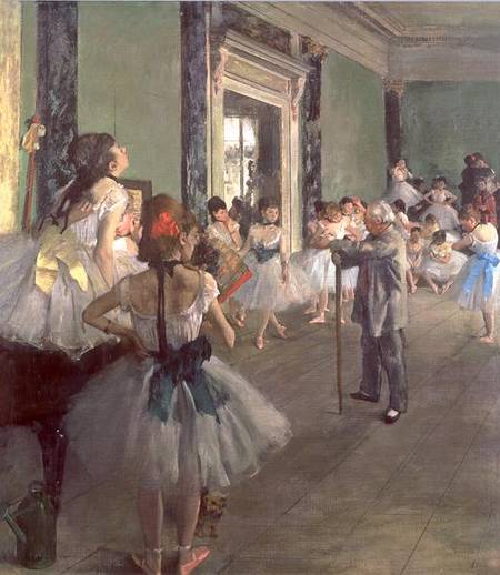 The Dancing Class from Edgar Degas
