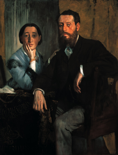 The couple Morbilli from Edgar Degas