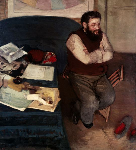 Diego Martelli from Edgar Degas