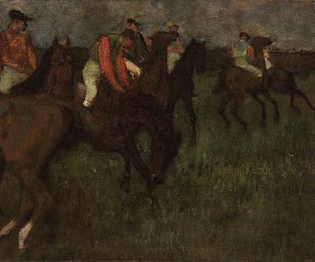Jockeys from Edgar Degas