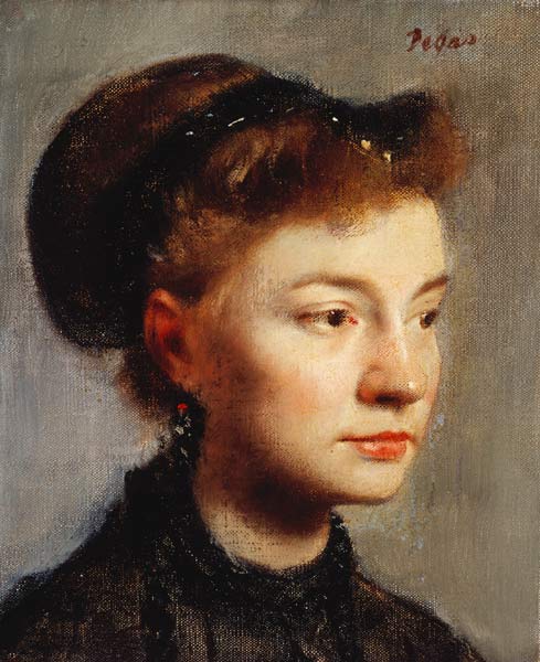 Young woman from Edgar Degas