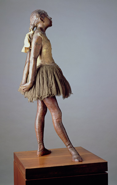 Little Dancer, Aged 14 (polychrome bronze, muslin, satin and from Edgar Degas