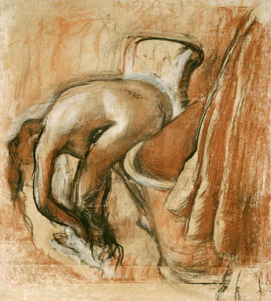 After the bath from Edgar Degas