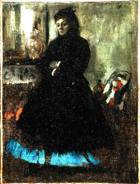 Portrait of Madame Ducros from Edgar Degas