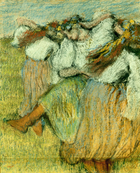 Russian dancers from Edgar Degas