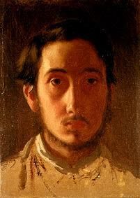 Self-portrait. from Edgar Degas