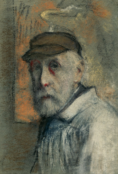 Self-portrait from Edgar Degas