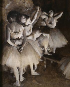 E.Degas / Ballet rehearsal on stage
