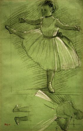 Two studies of dancers