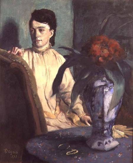 Woman with the Oriental Vase from Edgar Degas