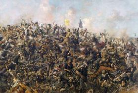 Custer''s Last Stand, 25th June 1876 (centre detail)