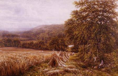 Harvest Time on the Dart from Edmund George Warren