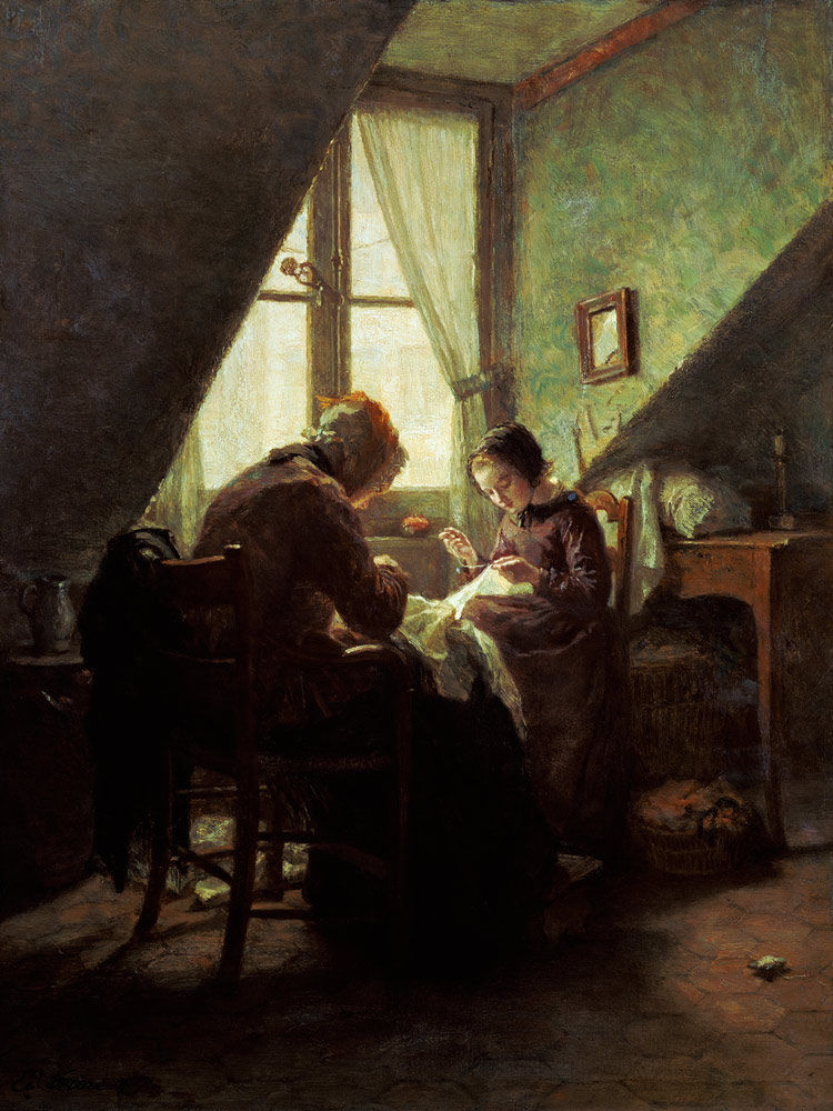 The seamstresses from Edouard Frère