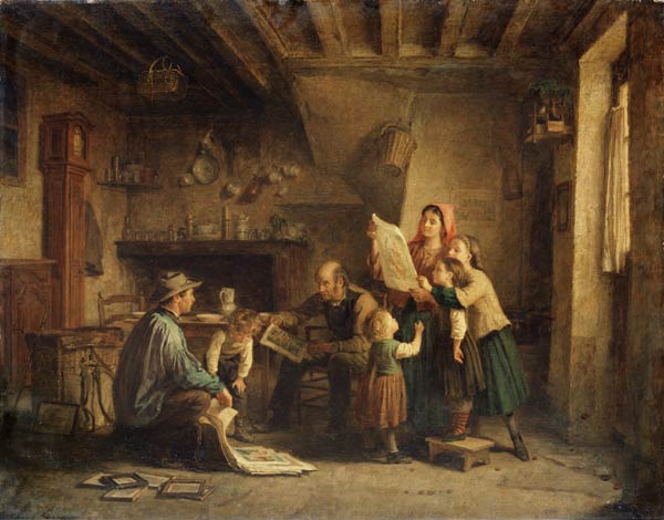 The Art Dealer from Edouard Frère