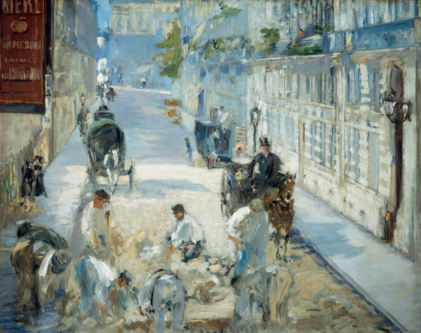 The Road Menders from Edouard Manet