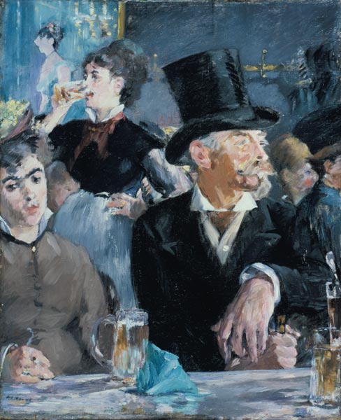 At the Café from Edouard Manet