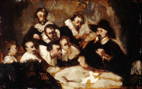 The Anatomy Lesson from Edouard Manet