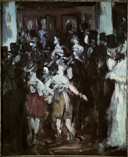 E.Manet, Maskenball in der Opera from Edouard Manet