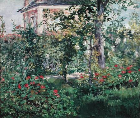 The Garden at Bellevue from Edouard Manet