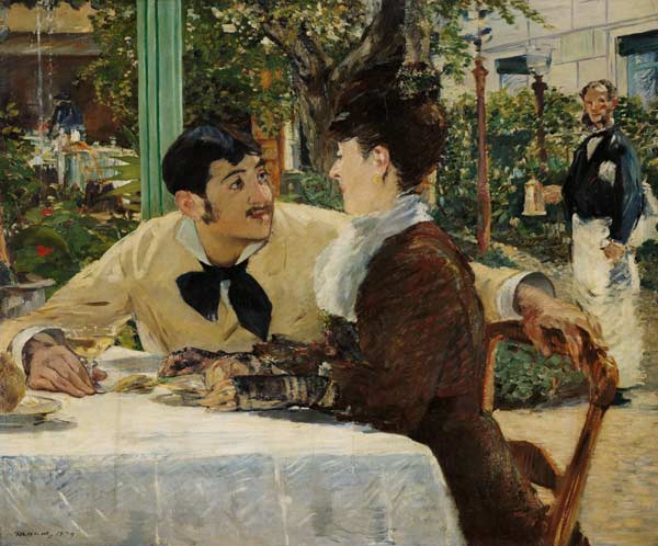 Couple at Père Lathuille from Edouard Manet