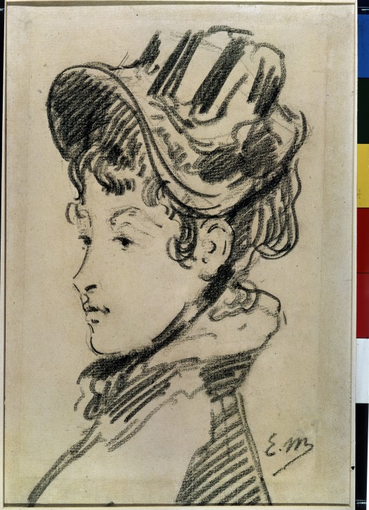 Madame Jules Guillemet from Edouard Manet