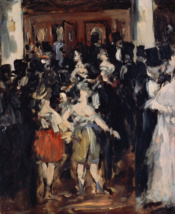 Masked Ball at the Opera from Edouard Manet