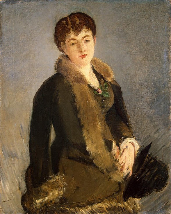 Portrait of Mademoiselle Isabelle Lemonnier from Edouard Manet