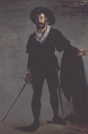 Jean Baptiste Faure (1830-1914) as Hamlet