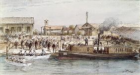 The Inauguration of the Suez Canal the Empress Eugenie (1826-1920) 17th November 1869