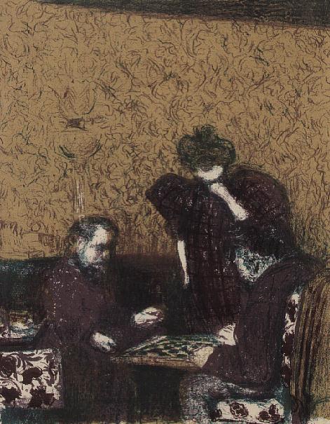 Game of Draughts  from Edouard Vuillard