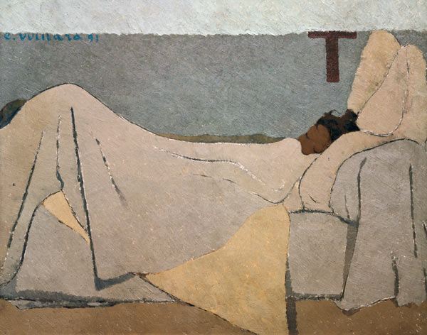 In Bed, 1891 (oil on canvas)  from Edouard Vuillard