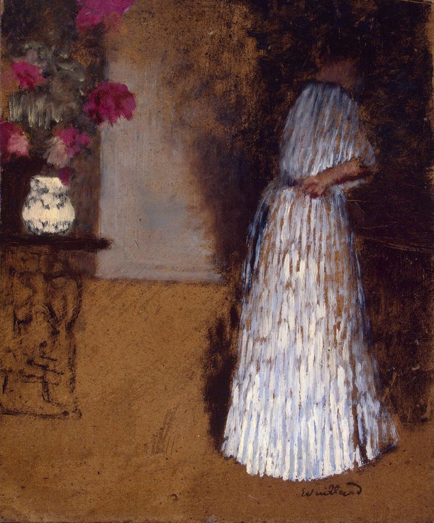 Young Woman in a Room from Edouard Vuillard