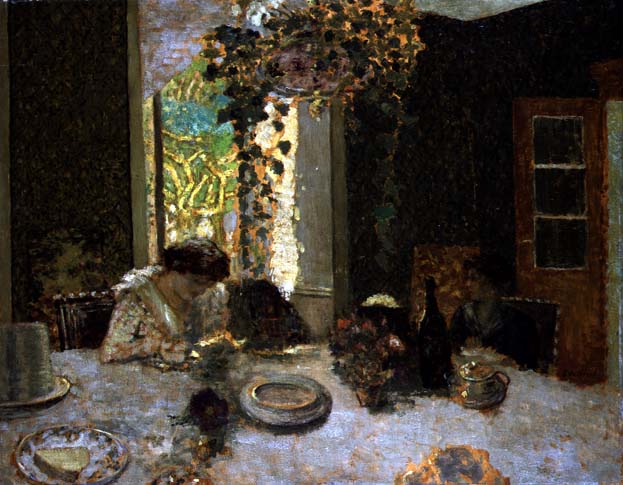 The Dining Room, c.1900 (oil on canvas)  from Edouard Vuillard
