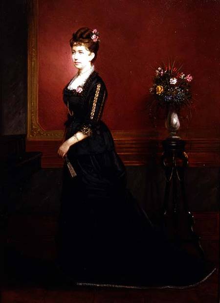 Lady in Black from Eduard Ender