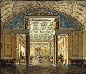 Interiors of the New Hermitage. The Room of Cameos