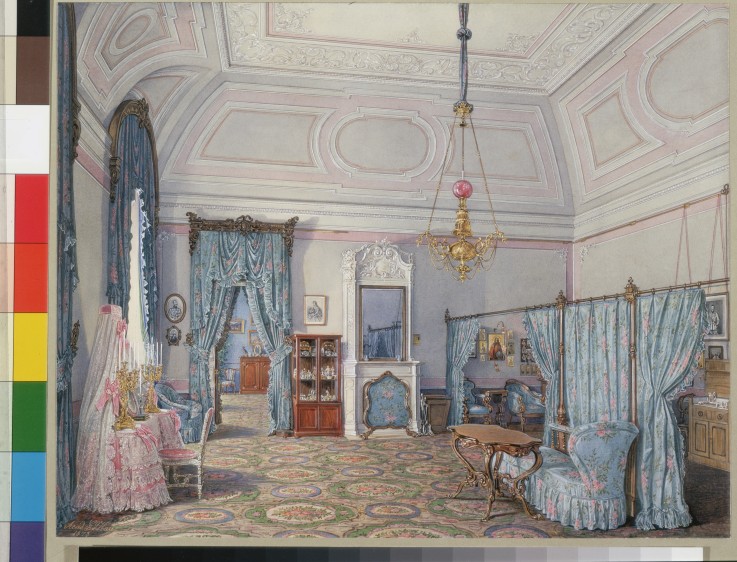 Interiors of the Winter Palace. The Fift - Eduard Hau as art print or ...