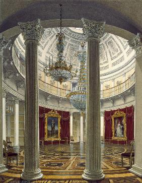 The Rotunda of the Winter palace in St. Petersburg