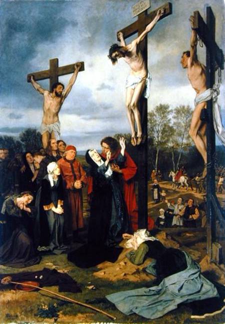 Crucifixion from Eduard Karl Franz von Gebhardt