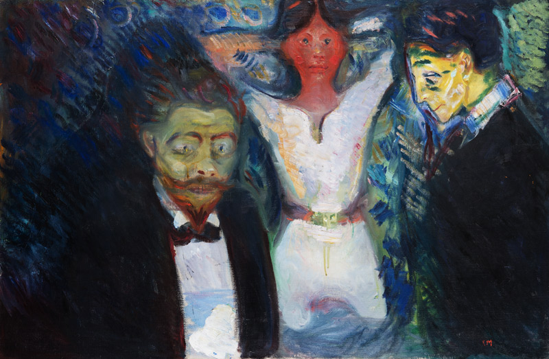 Jealousy from Edvard Munch
