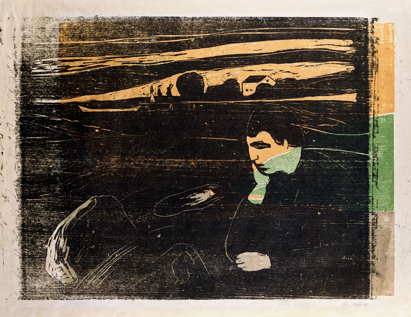 Evening from Edvard Munch
