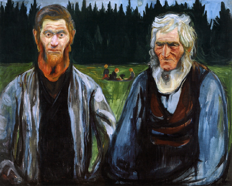 Father and Son from Edvard Munch