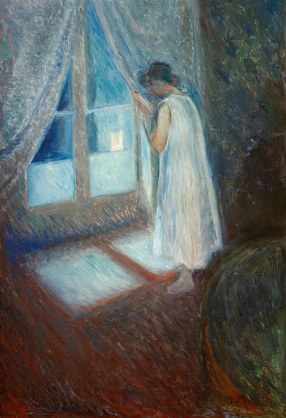 Das Mädchen am Fenster from Edvard Munch
