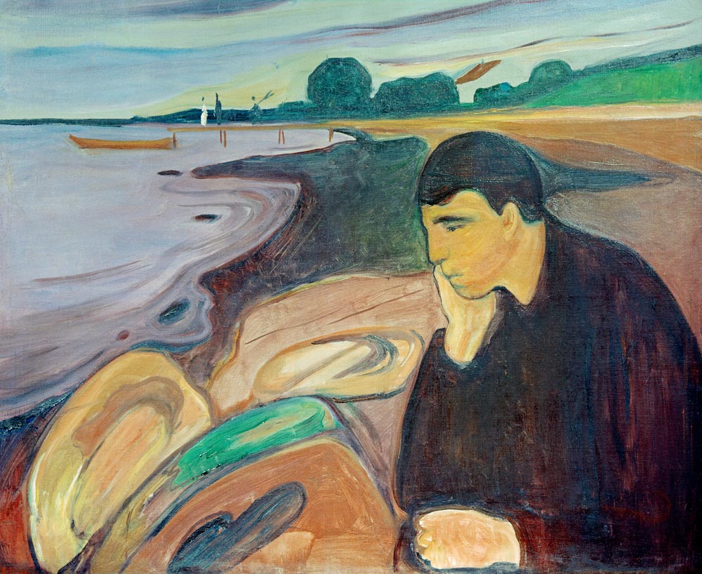 Munch, ‘Melancholy’ (Bergen) from Edvard Munch